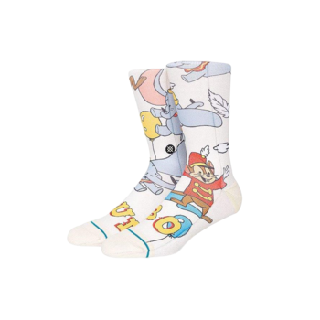 Stance Kids Disney Dumbo By Travis Crew Socks - Off White