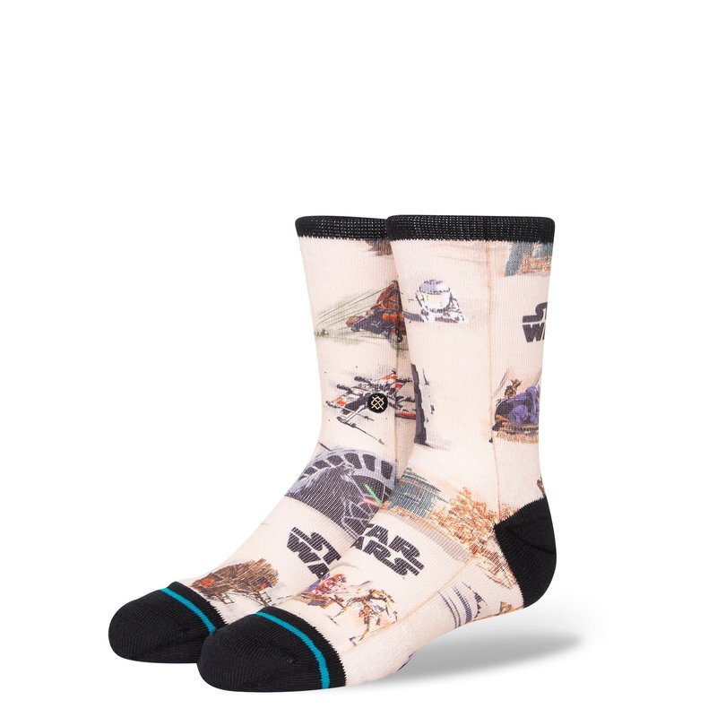 Stance Kids Star Wars Rotj Crew Chaussettes - Sable