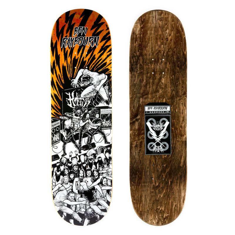 Metal Ben Raybourn KTCM Planche (Vernis Vert) - 9"