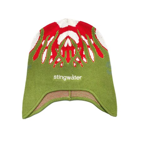 Stingwater Tall Grass Beanie - Aga Red/Green