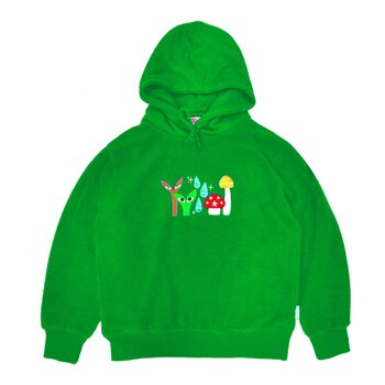 Stingwater Groe Together Reverse Fleece Sweat à Capuche - Vert