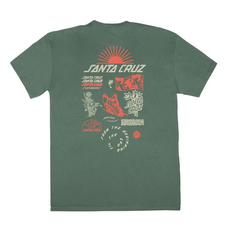 Santa Cruz Rise and Shine T-Shirt - Military Green