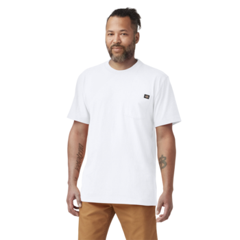 Dickies Heavyweight Short Sleeve Pocket T-Shirt - White (WH)