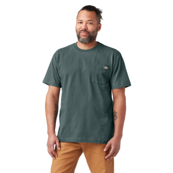 Dickies T-Shirt Lourd M/C Avec Poche - Vert Lincoln (LN)