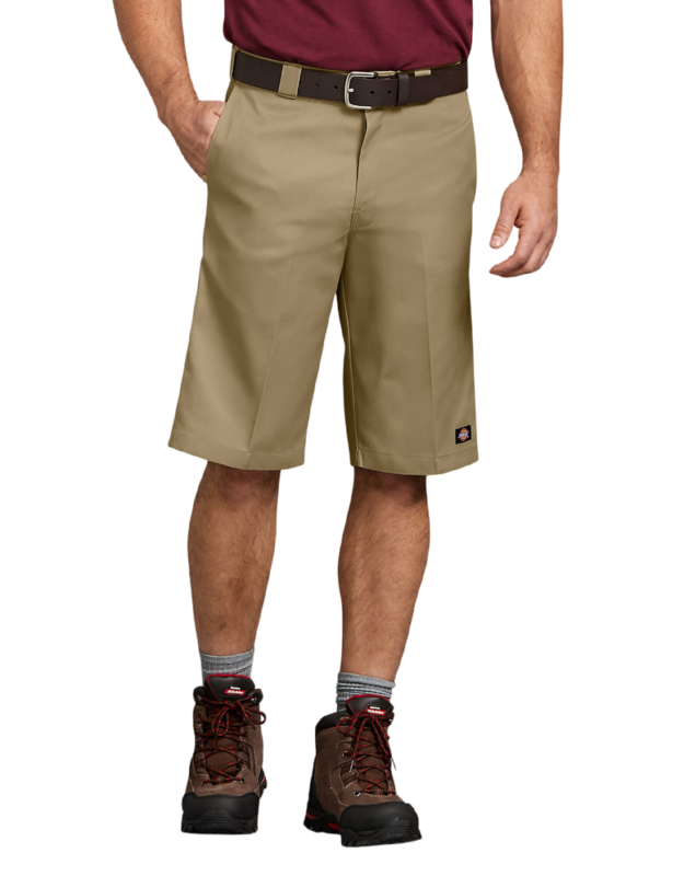 Dickies Relaxed Fit Multi-Pocket Work Shorts 13" - Kaki Militaire (KH)