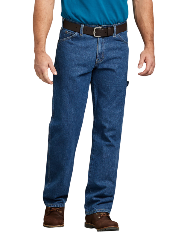 Dickies Carpenter Denim Jeans - Stonewashed Indigo Blue (SNB)