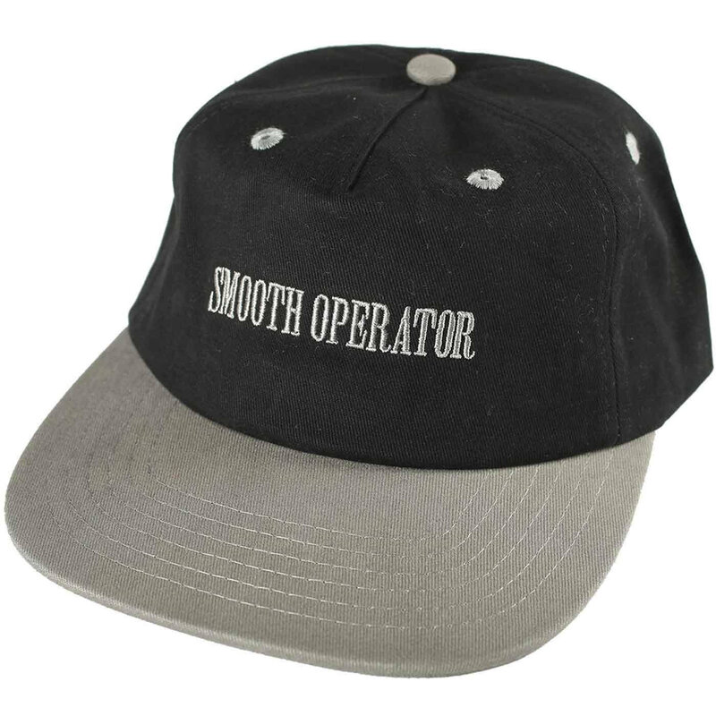 Dial Tone Smooth Operator Snapback Hat - Black/Silver