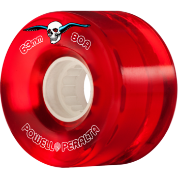 Powell Peralta Roues Claires Cruiser Rouge 80A - 63mm