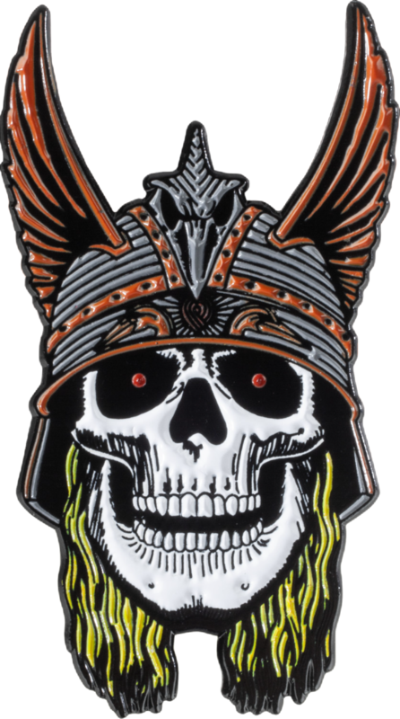 Powell Peralta Andy Anderson Skull Lapel Pin