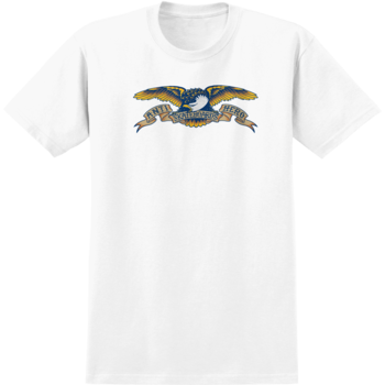 AntiHero Eagle T-Shirt - Impression Multicolore Blanc/Bleu