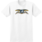 AntiHero Eagle T-Shirt - Impression Multicolore Blanc/Bleu