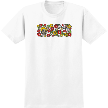 Krooked Sweatpants T-Shirt - White/Multi Color Print