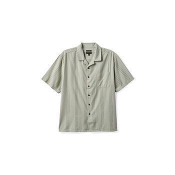 Brixton Bunker Reserve Cool Weight S/S Woven Shirt - Mineral Grey