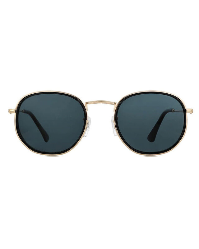 Glassy Hudson Polarized Sunglasses - Black/Gold