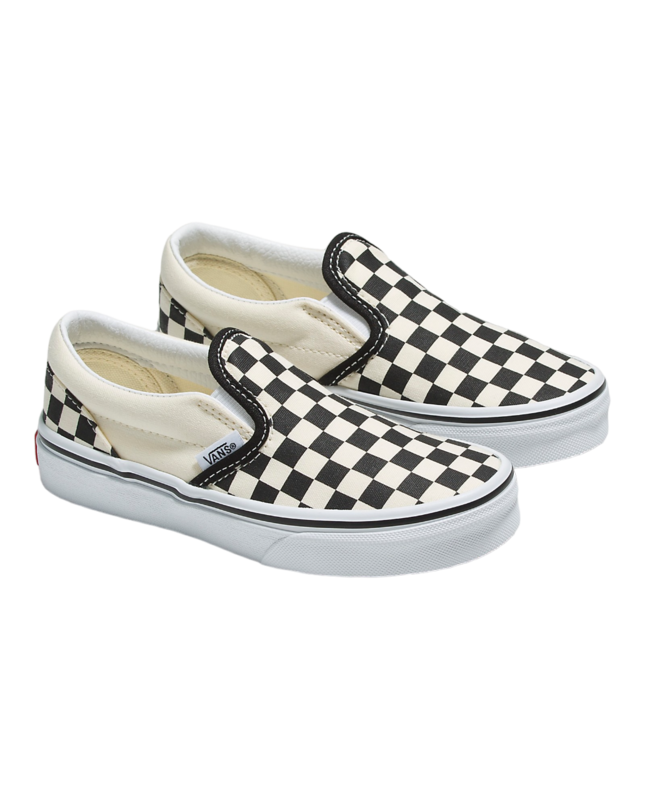 Vans Kids Slip-On Checkerboard - Black/White