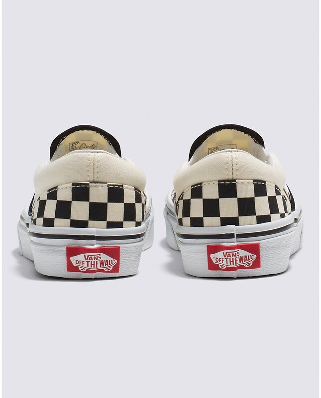 Vans Kids Slip-On Checkerboard - Black/White