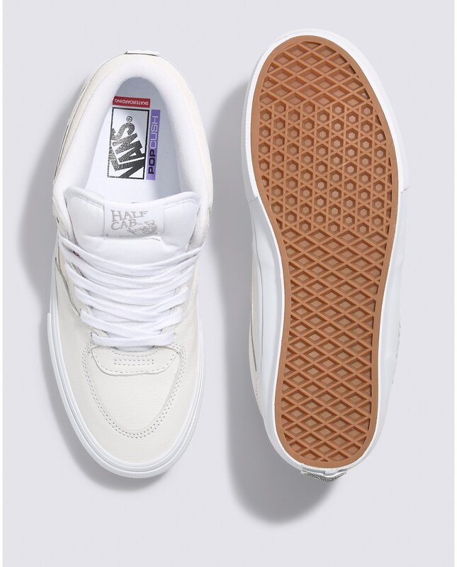 Vans Daz Skate Half Cab - White/White