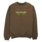 Pass~Port Emblem Appliqué Sweater - Choc