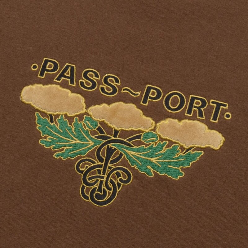 Pass~Port Emblem Appliqué Pull - Choc