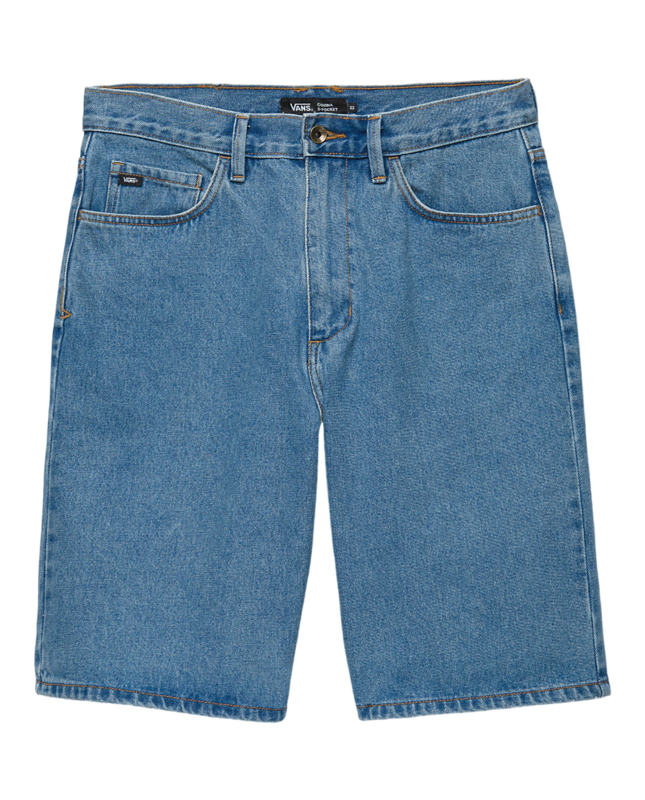 Vans Covina 5 Pocket Baggy Denim 22'' Shorts - Stone Wash