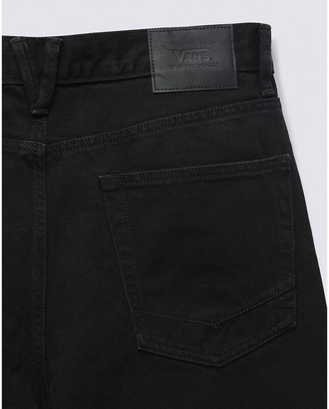 Vans Covina 5 Pocket Baggy Denim 22'' Shorts - Noir Délavé