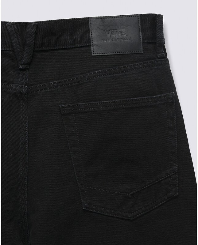 Vans Covina 5 Pocket Baggy Denim 22'' Short - Washed Black - Palm Isle  Skate Shop