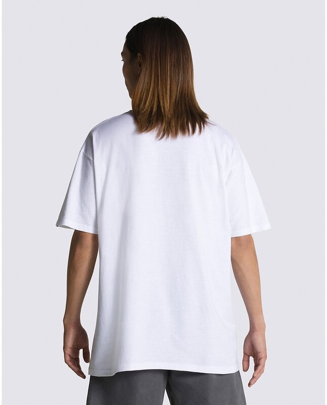 Vans Left Chest Logo T-Shirt - White/Black