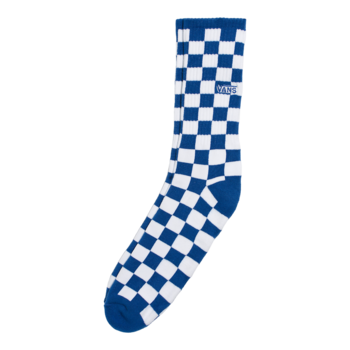 Vans Checkerboard Crew Chaussettes - Bleu Véritable