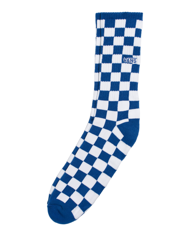 Vans Checkerboard Crew Socks - True Blue