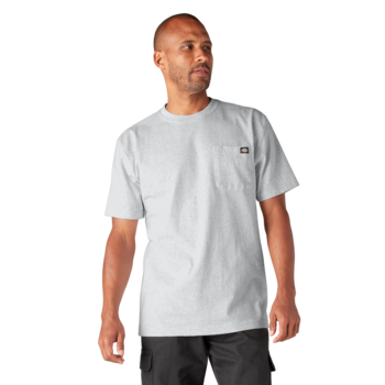 Dickies T-Shirt Lourd M/C Avec Poche - Gris Cendré (AG)