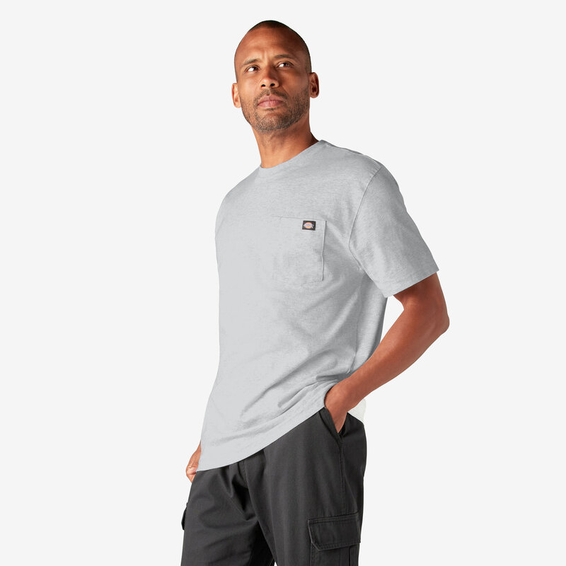 Dickies Heavyweight Short Sleeve Pocket T-Shirt - Ash Gray (AG)