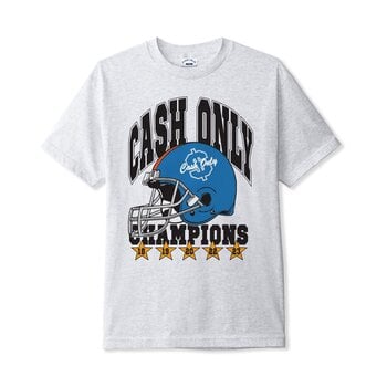 Cash Only Super Bowl Tee - Ash Grey