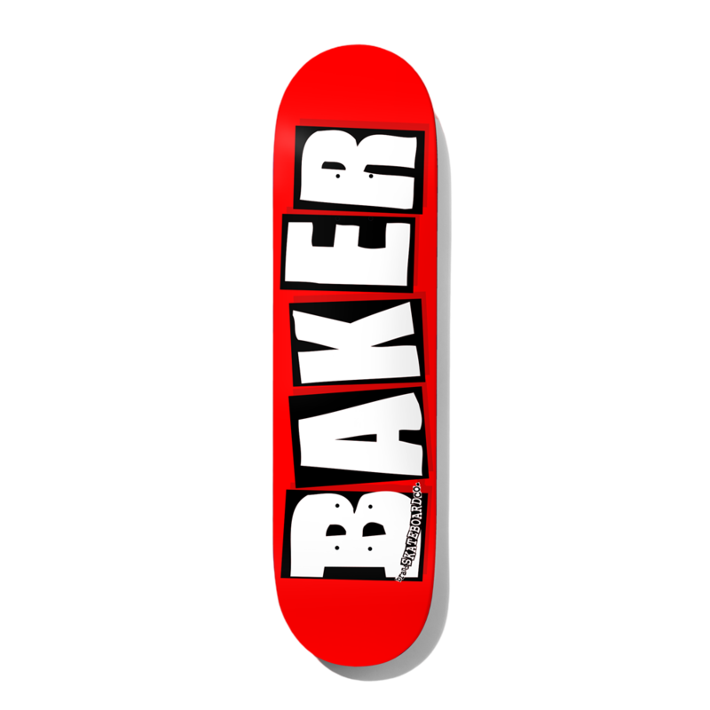 Baker Brand Logo Planche Blanche - 8.0"