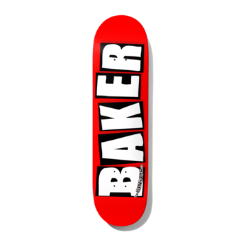 Baker Brand Logo White Deck - 8.25"
