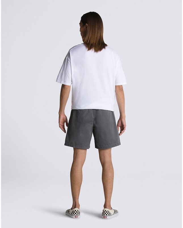 Vans Range Salt Wash Relaxed Elastic 18" Shorts - Asphalte