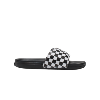 Vans La Costa Slide-On Sandale à Damier Pour Enfants - Blanc