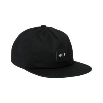 HUF Set Box Snapback - Black