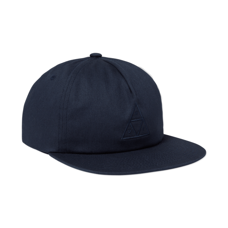 HUF Set Triple Triangle Snapback - Navy