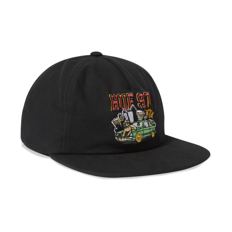 HUF Blazin' Jams Snapback Hat - Black