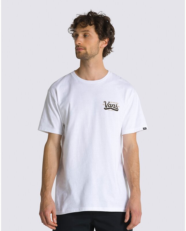 Vans Home Of The Sidestripe T-Shirt - Blanc