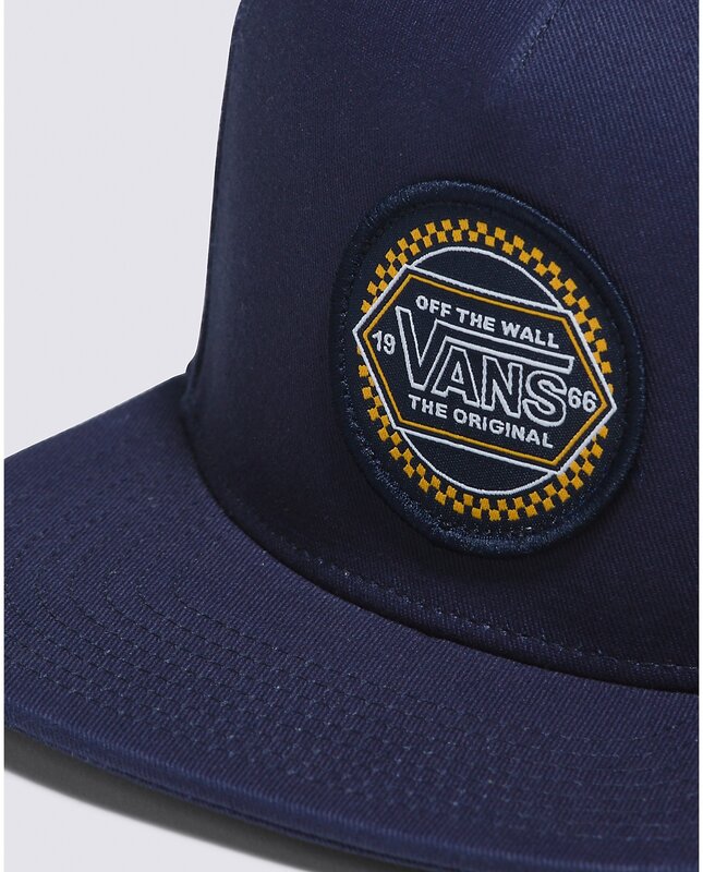 Vans Original Check Snapback Hat - Dress Blues