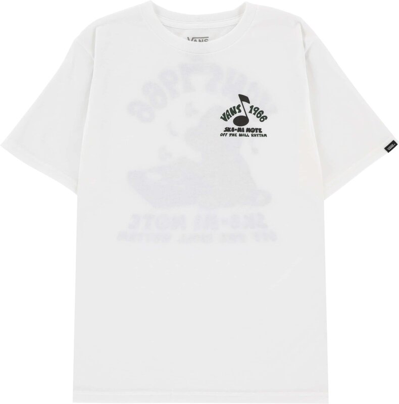 Vans Off The Wall Rhythm T-Shirt d'Enfants - Blanc