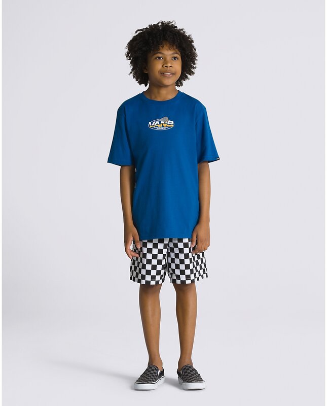 Vans Kids Sk8 Shape T-Shirt - True Blue