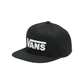 Vans Drop V Casquette Boutons-Pression d'Enfants- Noir/Blanc