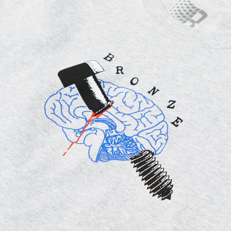 Bronze 56K Bolt Brain T-Shirt - Cendres