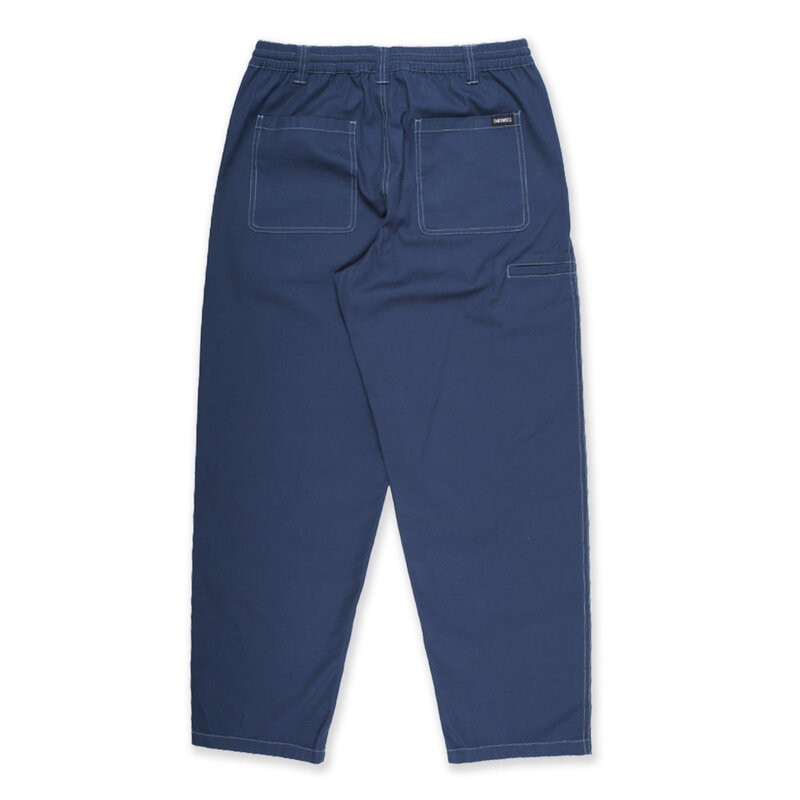Theories Stamp Lounge Pant - Navy Contrast Stitch