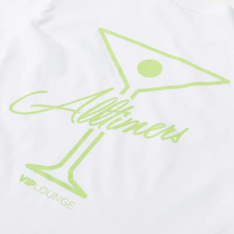 Alltimers League Player Tee - White/Green