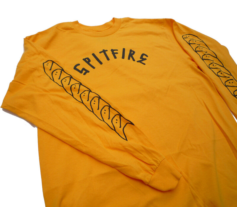 Spitfire Gonz Shmoo Sleeve L/S Tee - Gold