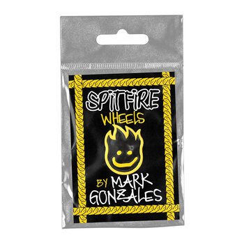 Spitfire Gonz Bighead Lapel Pin - Black/Yellow