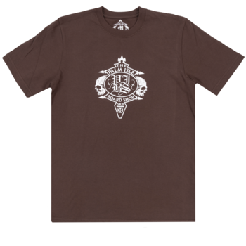 Palm Isle Crest T-Shirt - Brown